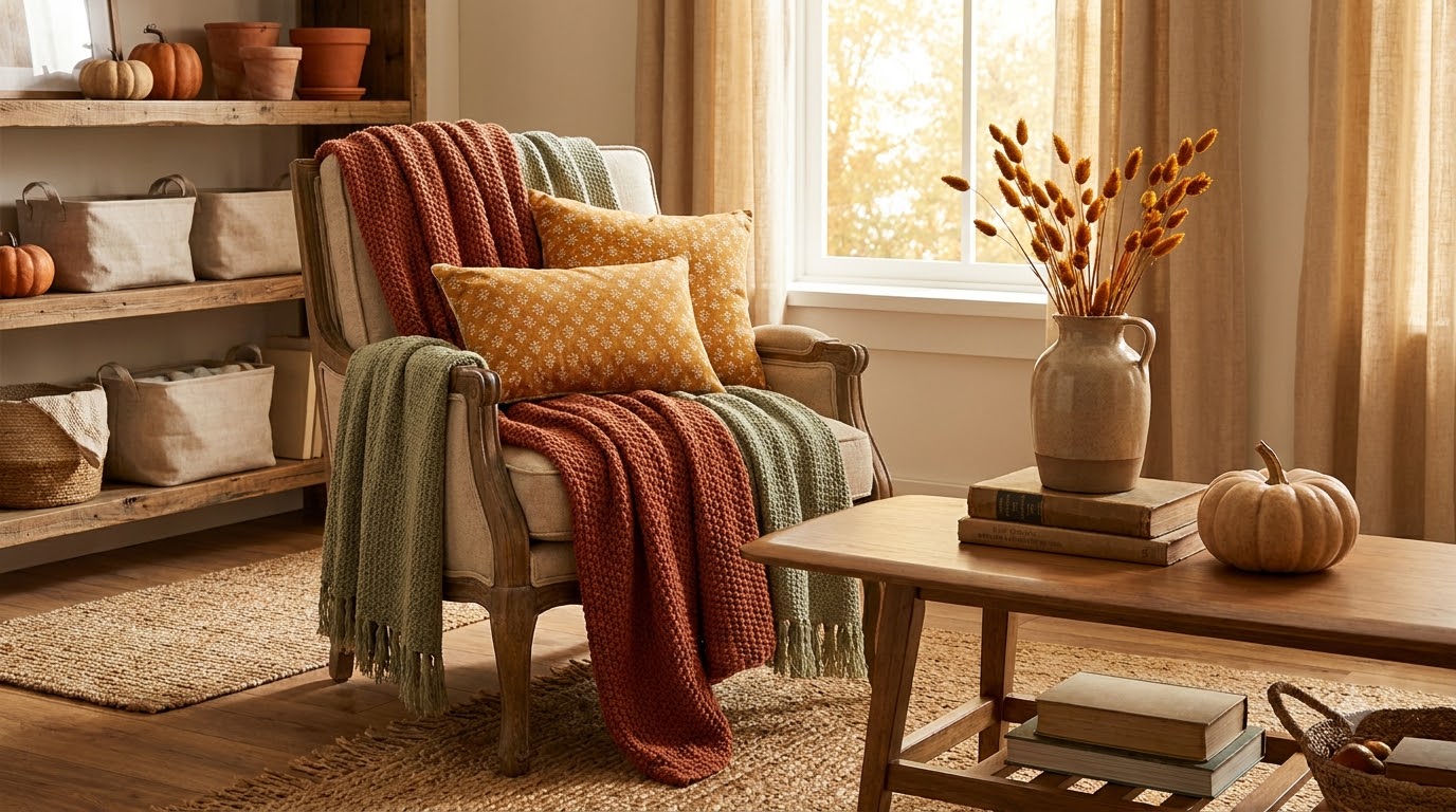 Why does layering matter more than buying new fall living room decor? - Cozy Fall Living Room Ideas on a Budget (2026)
