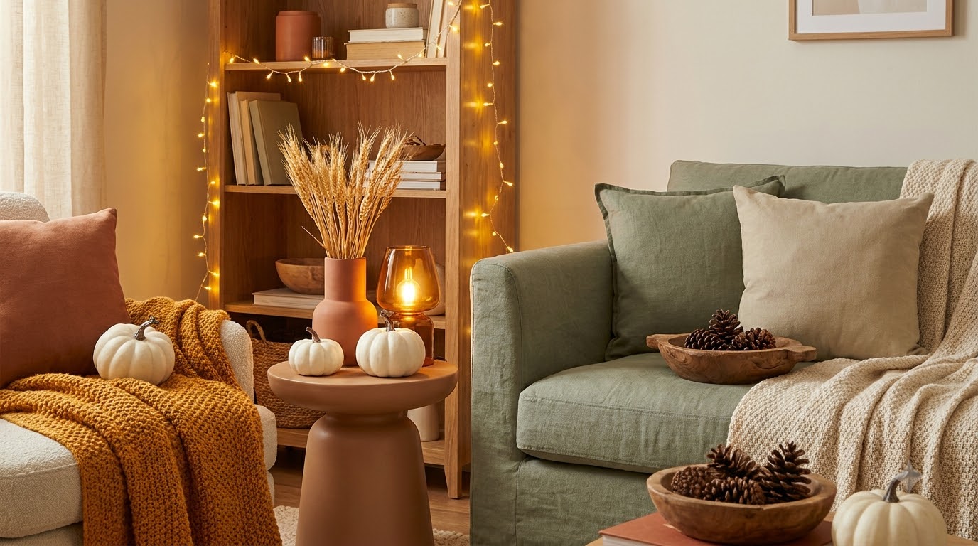 How do you make a living room cozy with lighting for under $20? - Cozy Fall Living Room Ideas on a Budget (2026)